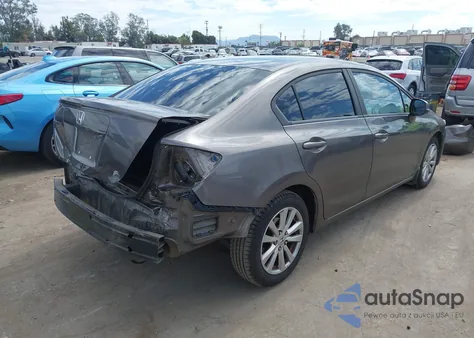 2012 Honda Civic Ex from USA, damaged, VIN 19XFB2F8XCE326803